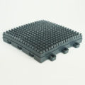 Anti-Slip Sand Scraping 100%EVA Mat Full Nylon66 Brush Interlocker  Design Entrance Door  Mat